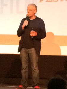 David Cronenberg introducing "Naked Lunch" at the Provincetown Film Festival - June 20, 2014